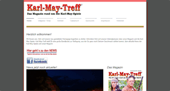 Desktop Screenshot of karl-may-treff.de